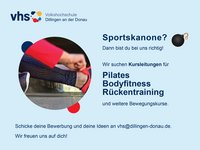 Anzeige Kursleitung gesucht