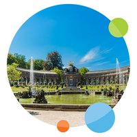 Eremitage Sonnentempel und Orangerie. Copyright: Bayreuth Marketing Tourismus GmbH. Meike Kratzer.